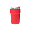 Термокружка вакуумная Monaco, красная