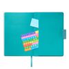 Ежедневник Ritz недатированный, бирюзовый, твердая обложка
