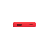 Внешний аккумулятор Largo PD 5000mAh с функцией беспроводной зарядки 15W, красный