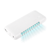 Внешний аккумулятор с встроенной УФ лампой Uno 6000 mAh, белый