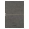 Ежедневник In Velour недатированный, серый