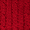 Плед Fado вязаный, красный (без подарочной коробки)