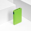 Внешний аккумулятор с подсветкой Анкор (Ancor) 5000 mAh, салатовый