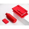 Внешний аккумулятор с подсветкой Анкор (Ancor) 5000 mAh, красный