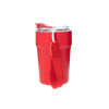 Термокружка вакуумная Monaco, красная