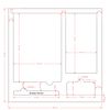 Подарочная коробка с ложементом для ежедневника, ручки и аккумулятора, черная (под съемные ложементы)