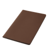 Блокнот Alpha slim, коричневый