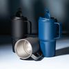 Термокружка вакуумная Aventura, синяя