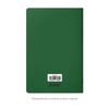 Блокнот Alpha slim, зеленый
