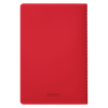 Блокнот Alpha slim, красный