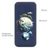 Внешний аккумулятор с подсветкой Люче (Luce) 10000 mAh, синий