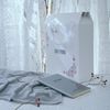 Подарочная коробка-пакет универсальная большая, белая