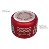 Беспроводная колонка Пэшн (Passion) 80dB 600 mAh (Bluetooth 5.4), красная