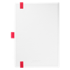 Ежедневник Arctic недатированный, белый/красный