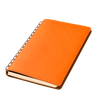 Ежедневник Vista недатированный, оранжевый/коричневый