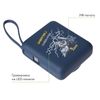 Внешний аккумулятор с подсветкой Риттер PD (Ritter PD) 10000mAh с функцией беспроводной зарядки 15W, синий