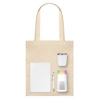 Подарочный набор Велком Пак Гэлакси (Welcome Pack Galaxy), белый  (термокружка, очиститель воздуха, ежедневник, ручка, шоппер)