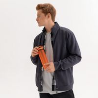 Толстовка на молнии ASTIN темно-синяя +