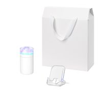 Подарочный набор Кристалл, Глосс НЕО (Crystal, Gloss NEO), белый (увлажнитель воздуха, зарядное устройство)