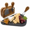 Набор для сыра Cheesier, коричневый