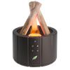 Светодиодный USB увлажнитель-аромадиффузор Bonfire с пультом Д/У, чёрный