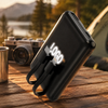 Внешний аккумулятор Eron с подсветкой гравировки, 5000 mAh, чёрный