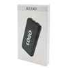 Внешний аккумулятор Kugo, 10000 mAh с подсветкой гравировки