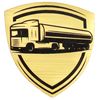 Шильд-наклейка транспорт, золото