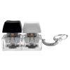 Брелок KeyDuo с LED подсветкой (фонарик), чёрно-белый