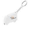Брелок-рулетка Грузовик, 1 метр, белый