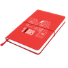 Блокнот A5 Veles в твёрдом переплёте, красный