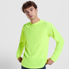 Спортивная футболка MONTECARLO L/S мужская, ФЛУОРЕСЦЕНТНЫЙ ЖЕЛТЫЙ