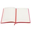 Ежедневник A5 недатированный Dante в мягком переплёте софт-тач, красный