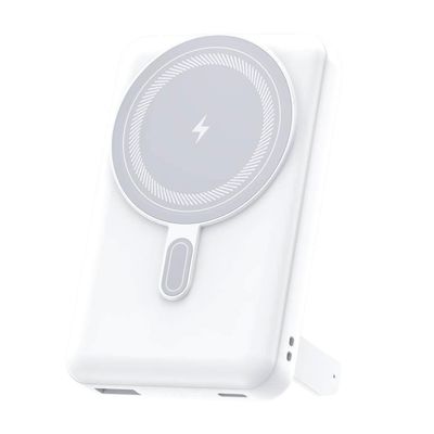 Магнитный внешний аккумулятор Axion с беспроводной зарядкой (15W), 10000 Mah